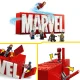 LEGO Marvel Super Heroes 76313 MARVEL Logo & Minifigures