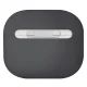 Apple Airpods 3 Gen. Uniq Etui Lino Case Cover, Grey | Maciņš Vāks Apvalks Bampers