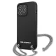Чехол Karl Lagerfeld Textured & Chain для iPhone 13 Pro / 13 - Черный