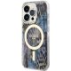 Guess iPhone 14 Pro Max Case Leopard MagSafe, Blue