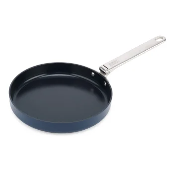 Joseph Joseph Space 24 cm Frying Pan with Folding Handle, Blue