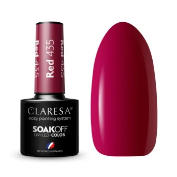 Гель-лак Claresa Red 435, 5 г