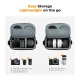 K&F Concept Camera Sling Bag 5L fotokameras soma, tumši zila