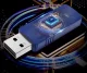 Wi-Fi un Bluetooth 4.2 USB adapteris, 1300 Mbps, 2.4 / 5 GHz, zils