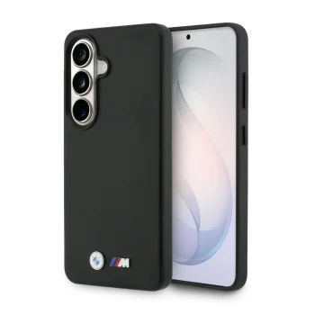 BMW M Metal Logo MagSafe vāciņš Samsung Galaxy S26, melns