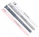 Erasable Pens for Kids Set of 4 0.35mm Blue Ink, Pink Grey Blue White