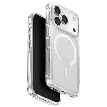 Uniq iPhone 17 Pro Case LifePro Xtreme Magclick Charging, Clear-Glitter