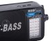 Pārnēsājams retro radio RDD RD-306 FM/AM ar lukturīti un X-BASS, melns