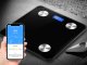 Smart Body Fat Scale with Bluetooth & App for iOS Android, Black