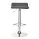 Swivel Adjustable Height Bar Counter Stool Chair QS-B08, Gray