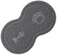 Подстилка Коврик для Кормления Собак и Кошек, 45x26см | Waterproof Silicone...