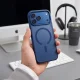 Tech-Protect Magmat Magsafe CC vāciņš iPhone 18 Pro / 17 Pro, matēti tumši zils
