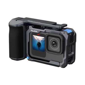 Telesin StreetGrip korpuss un rokturis GoPro Hero 9-13 kamerām, S6-FMS-26-TGP