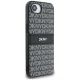 DKNY Mono Stripe & Metal Logo vāciņš priekš iPhone 16e, melns