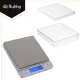 Ruhhy virtuves svari ar LCD displeju, 2 kg