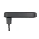 Acefast A100 65W GaN tīkla lādētājs (2x USB-C + USB-A) Ultra Slim, melns