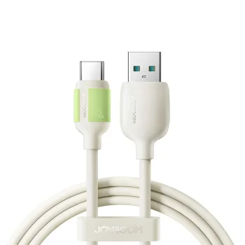 Joyroom S-A53 USB-A uz USB-C kabelis 3A 1.2m, bēšs