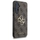 Guess Samsung Galaxy A55 vāciņš 4G Big Metal Logo, brūns