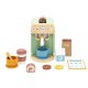 Gotel B70A Wooden Coffee Machine Play Set