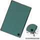 Samsung Galaxy Tab A8 10.5 (2021) (2022) (SM-X200/X205) Trifold Stand PU Leather Hard Protective Cover Case, Green |...
