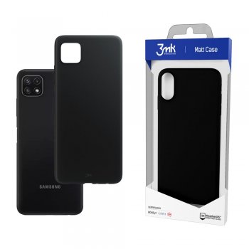 Samsung Galaxy A22 5g - 3mk Matt Case Black