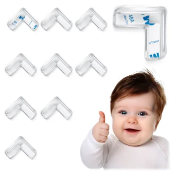 Ricokids 798400 stūru aizsargi, 10 gab., caurspīdīgi