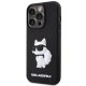 Чехол Karl Lagerfeld для iPhone 14 Pro Max 3D Rubber Choupette, черный
