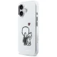 Karl Lagerfeld IML Choupettes MagSafe vāciņš iPhone 17 - Caurspīdīgs