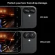 Защитное стекло для камеры Tech-Protect Camring Fit+ для iPhone 17, прозрачное