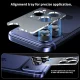 Tech-Protect Camring Fit+ kameras aizsargstikls iPhone 14-17 Pro / Max, melns