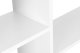 Modernhome WYJ-400 Bookcase, 14 Shelves, White