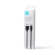 Joyroom Long-Lasting Series A9 USB-A uz USB-C kabelis, 3A, 1m, melns