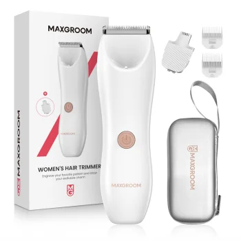 Женский триммер 2-в-1 для тела и лица Maxgroom RFCD-9082, белый