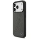 Mercedes Leather Large Laurel Leave MagSafe vāciņš iPhone 17 Pro antracīta