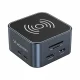 USB-C 12-in-1 Wozinsky WHBC09Y8S centrmezgls, multifunkcionāls ar bezvadu uzlādes funkciju, alumīnija, ar 15 cm...
