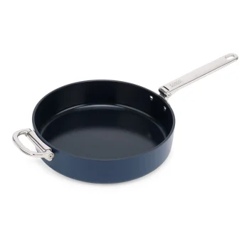 Joseph Joseph Space Folding Handle Ceramic Frying Pan 28cm Blue