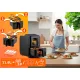 Karstā gaisa friteris ar diviem groziem 11.6 L Berdsen 3000W Bd-663