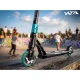 Трюковой самокат Soke Xtr, черно-бирюзовый
