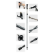 Qunature Nordic Walking nūja no alumīnija 110 - 130 cm, brūna