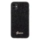 Guess iPhone 11 / XR vāciņš Disco Metal Script, melns