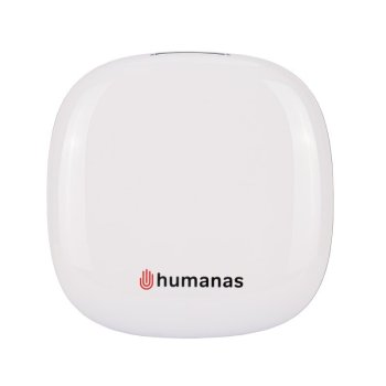 Humanas HS-PM01 kosmētikas spogulis ar LED apgaismojumu, balts