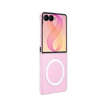 Samsung Galaxy Z Flip 8 vāciņš Clear Magnet Case 0.8mm, caurspīdīgs