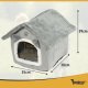 Purlov 25706 Cat Bed House, Grey