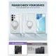 Supcase Cosmo Mag MagSafe vāciņš Samsung Galaxy S26 Ultra, balts