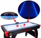 Liels gaisa hokeja spēļu galds ar LED gaismu, 137x74x90cm | Board Game Air Hockey Table