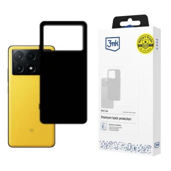 3mk Matt Case for Xiaomi Poco X6 Pro 5G, Black