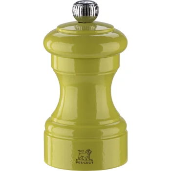 Peugeot Bistro Pepper Mill 10 cm, Pistachio Lacquered Wood