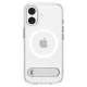 Spigen Ultra Hybrid \"S\" MagSafe vāciņš iPhone 17 - caurspīdīgs un balts | Phone Case Cover Clear And White