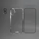 SBS D3O aizsardzības komplekts priekš iPhone 16: vāciņš un aizsargstikli, caurspīdīgs