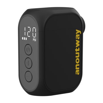 Cycplus AS210 PRO mini velosipēda sūknis 120 PSI melns